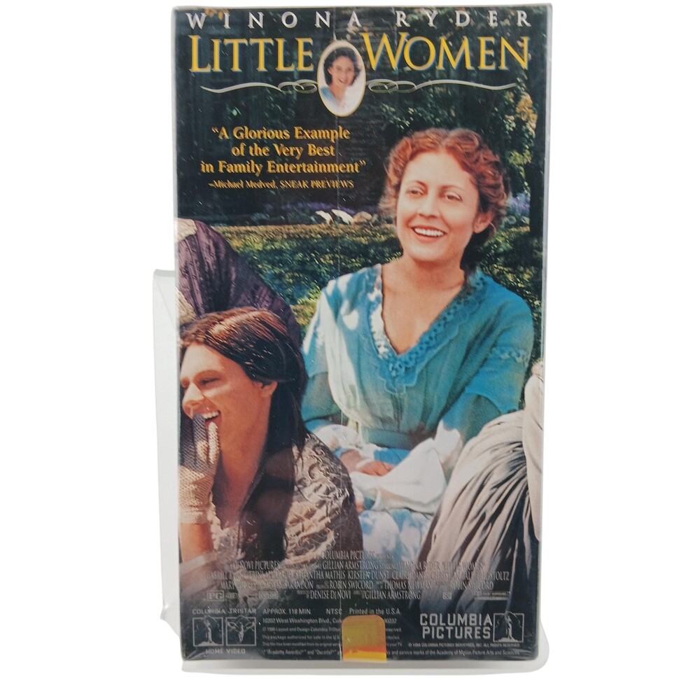 Vintage Little Women VHS Sealed 1994 Winona Ryder Family Movie Columbia Pictures